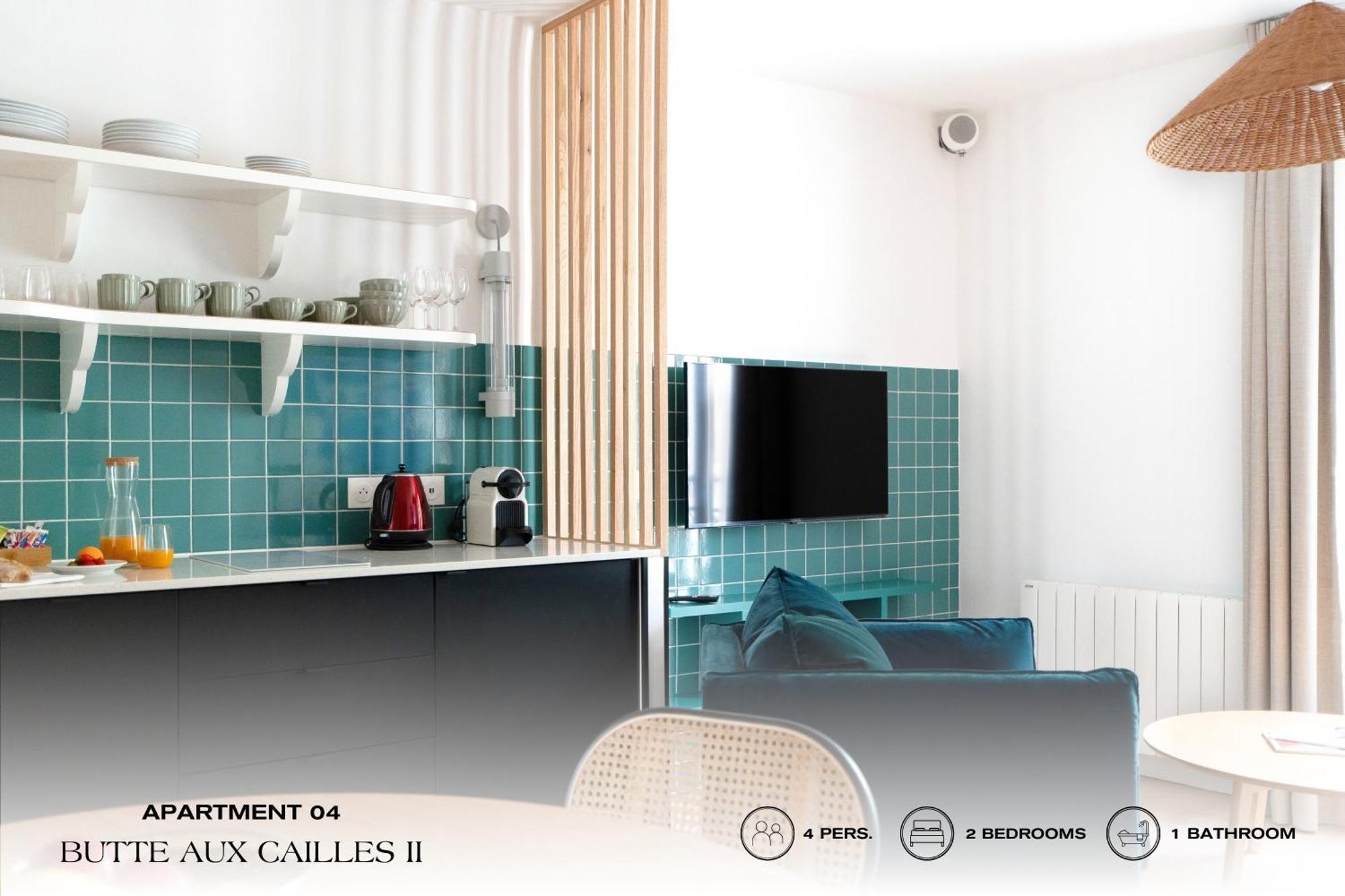 Apartamento Beauquartier - Butte Aux Cailles II París Exterior foto