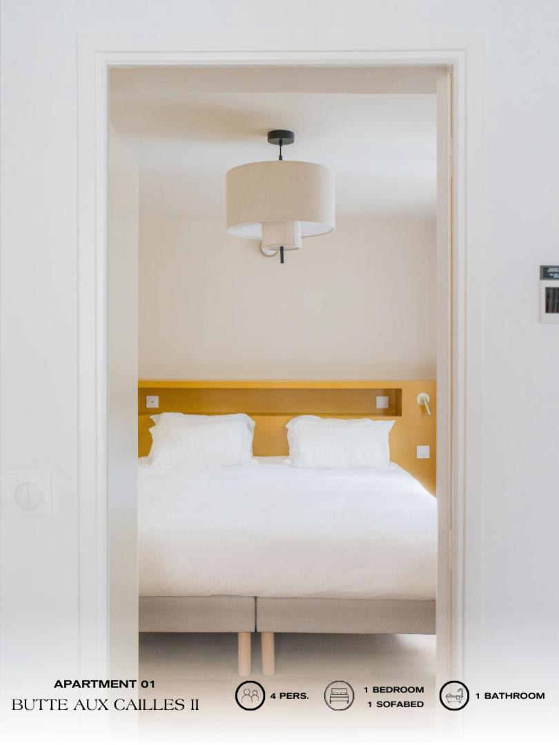 Apartamento Beauquartier - Butte Aux Cailles II París Exterior foto