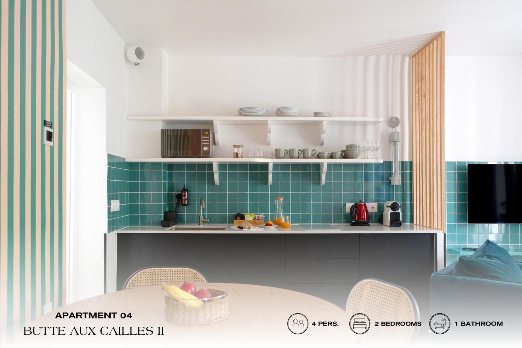 Apartamento Beauquartier - Butte Aux Cailles II París Exterior foto