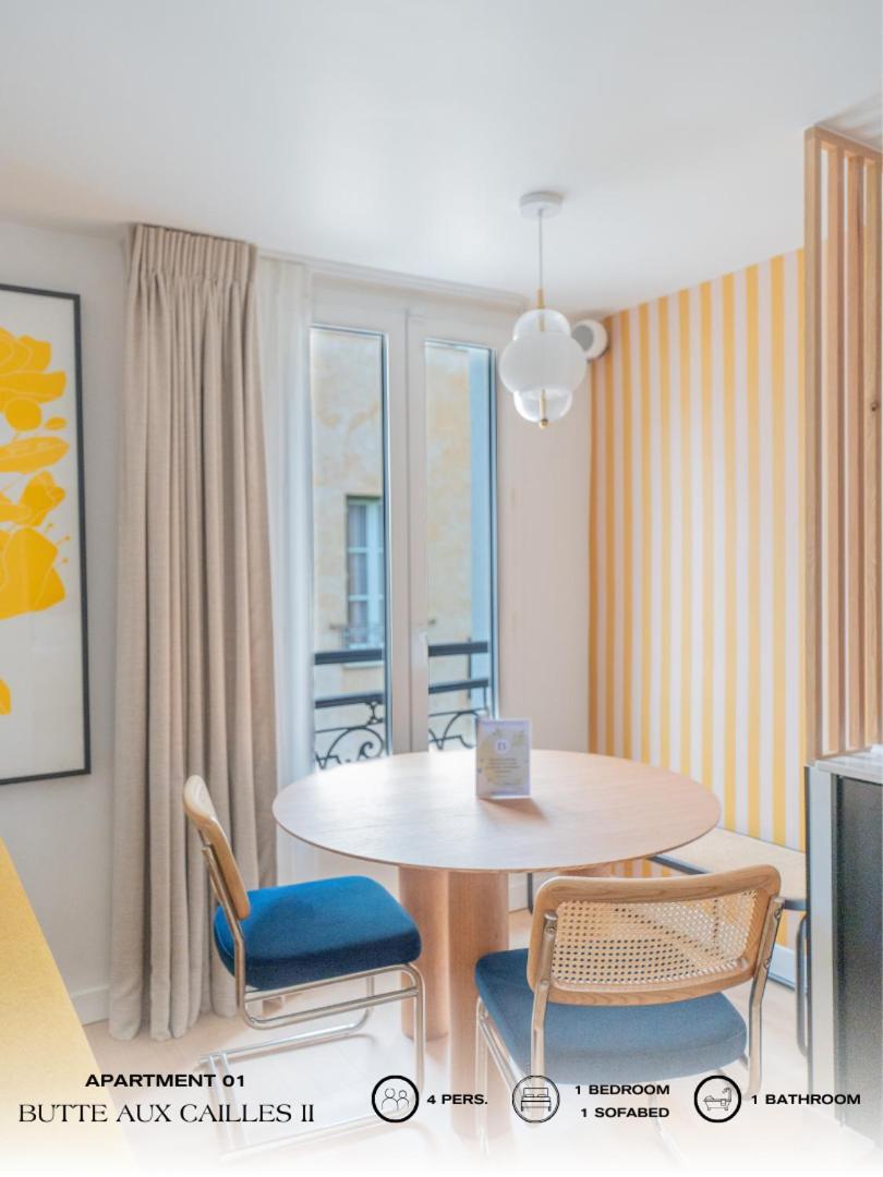 Apartamento Beauquartier - Butte Aux Cailles II París Exterior foto