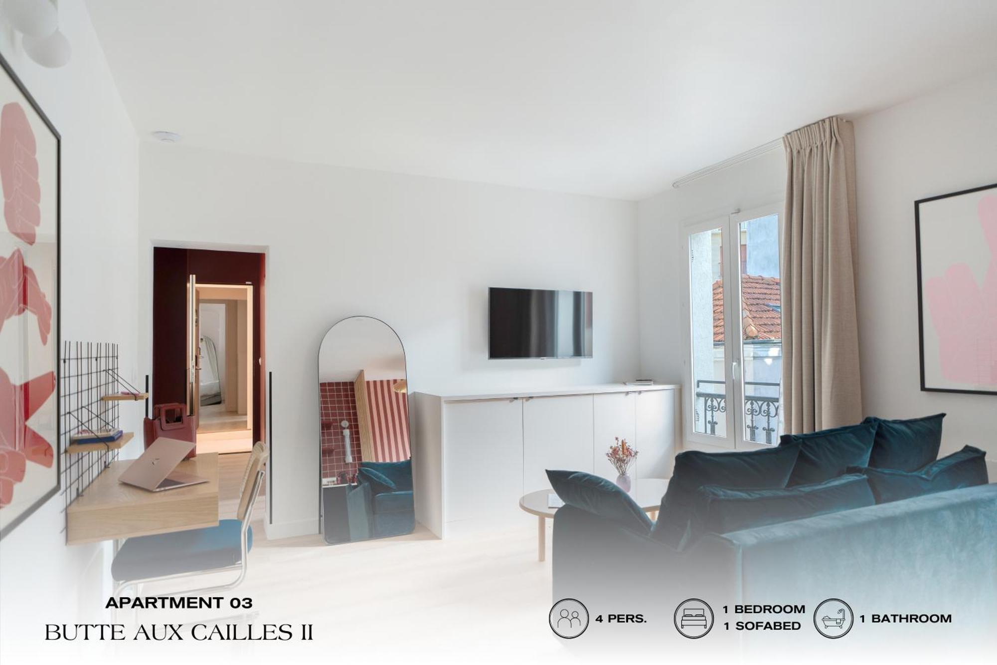 Apartamento Beauquartier - Butte Aux Cailles II París Exterior foto