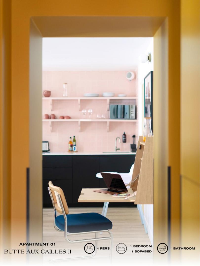 Apartamento Beauquartier - Butte Aux Cailles II París Exterior foto
