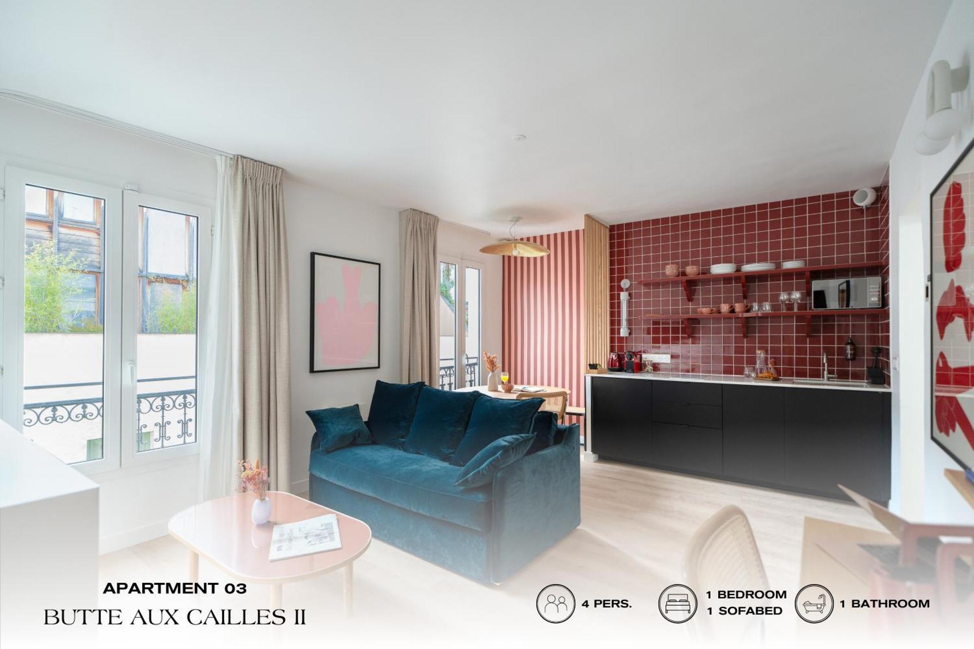 Apartamento Beauquartier - Butte Aux Cailles II París Exterior foto