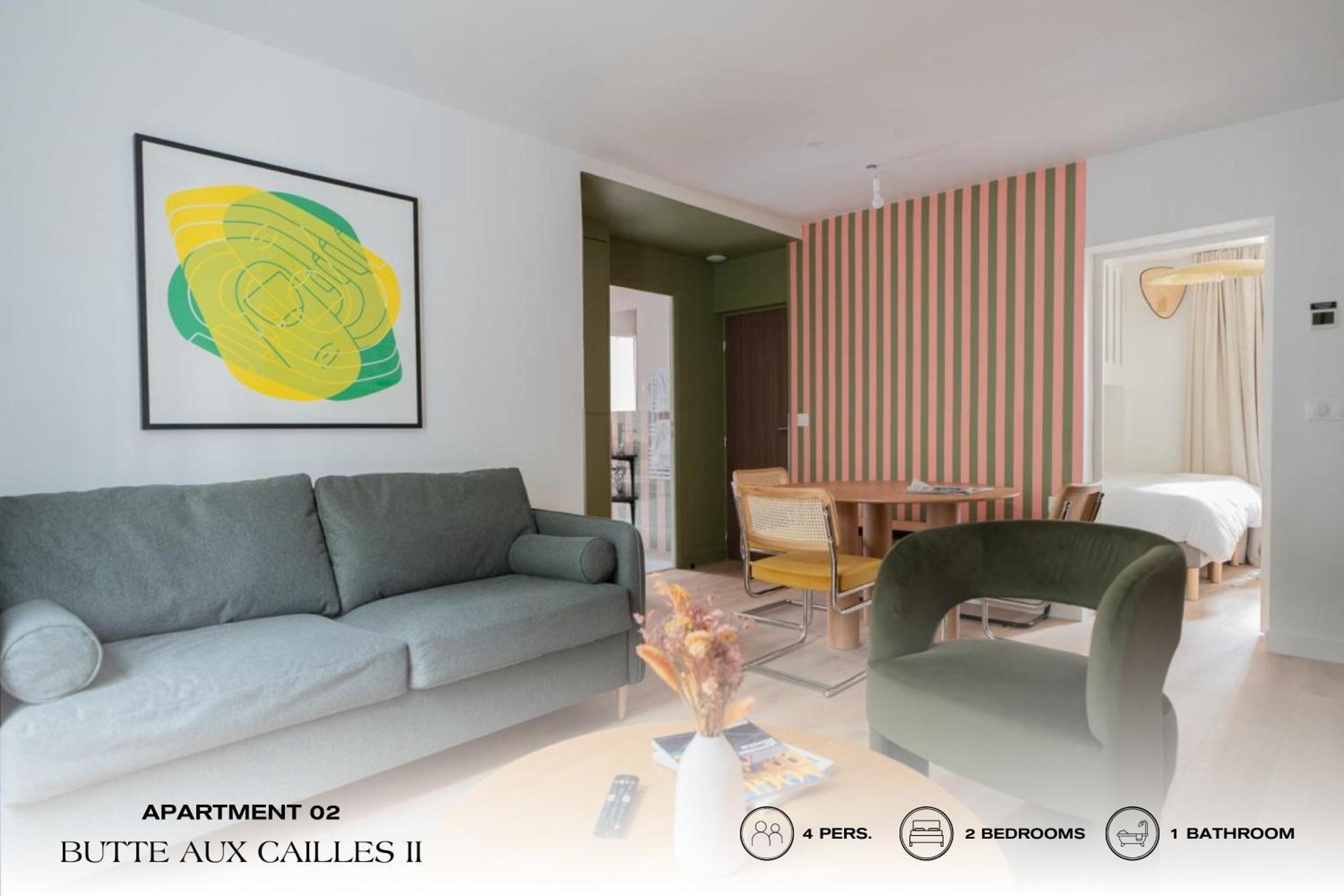Apartamento Beauquartier - Butte Aux Cailles II París Exterior foto