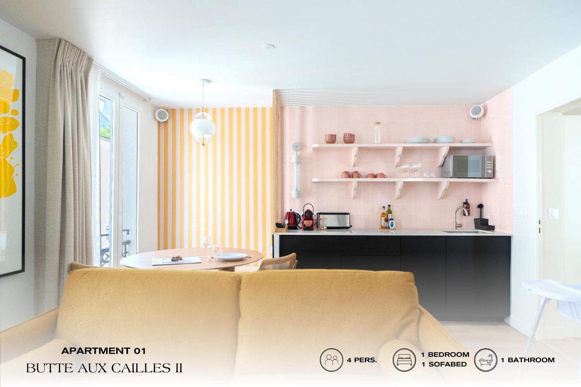 Apartamento Beauquartier - Butte Aux Cailles II París Exterior foto